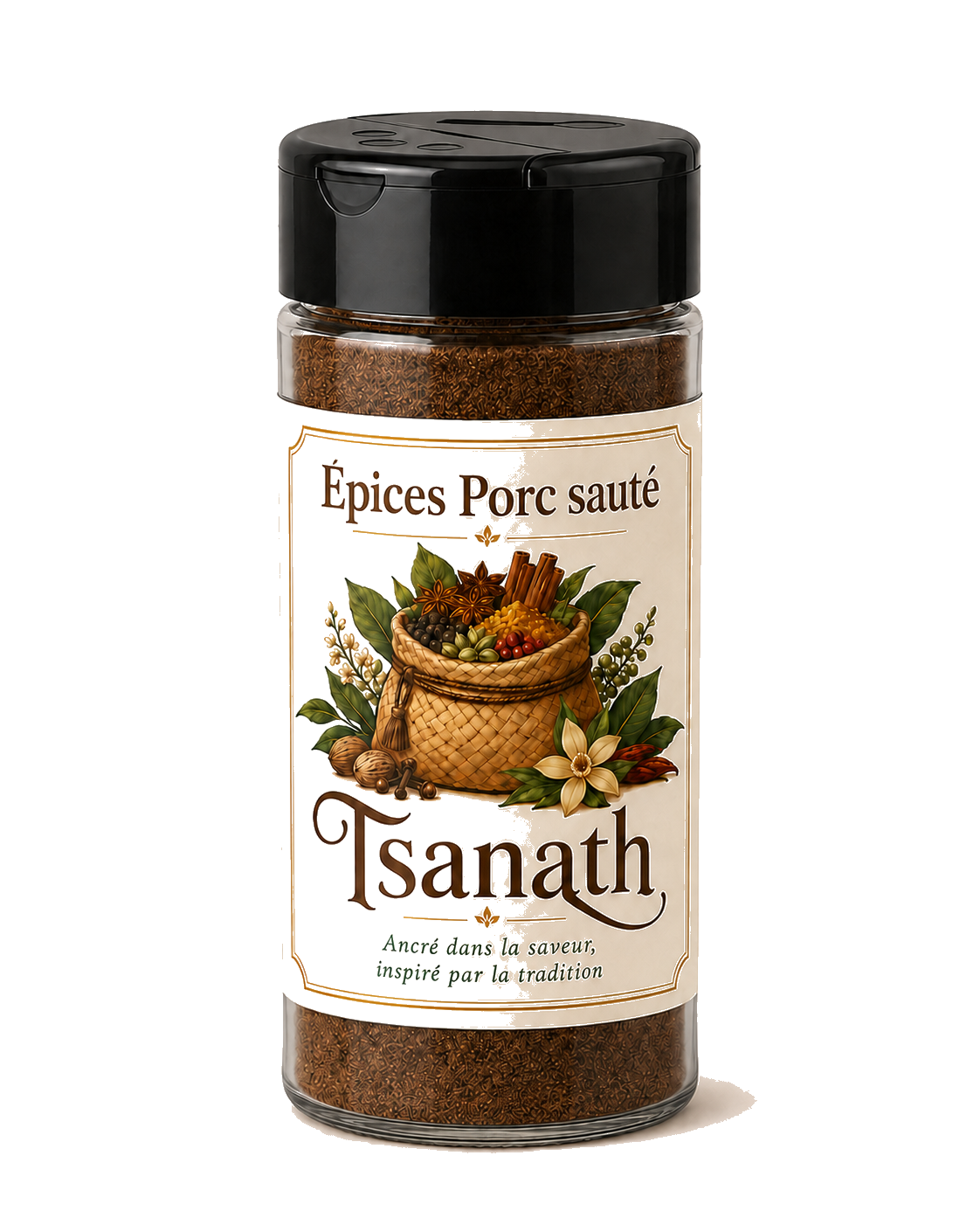 Épices porc sauté